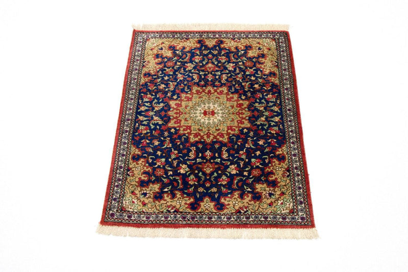 Seidenteppich - Ghom Seide - Premium 75 x 56 cm Fußmatte