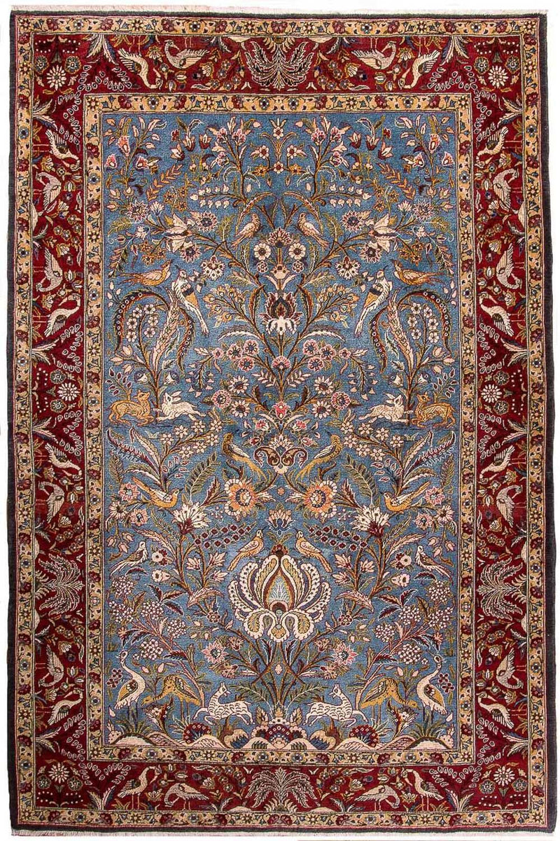 Perserteppich - Ghom 207 x 137 cm Teppichbrücke