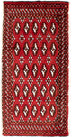Turkaman Teppich 100 x 50 cm