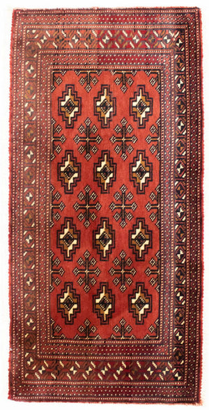 Turkaman Teppich 100 x 50 cm