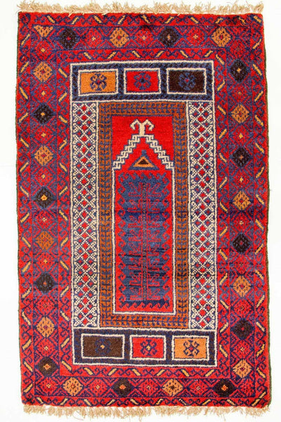 Belutsch Teppich 79x125cm - Orientteppich