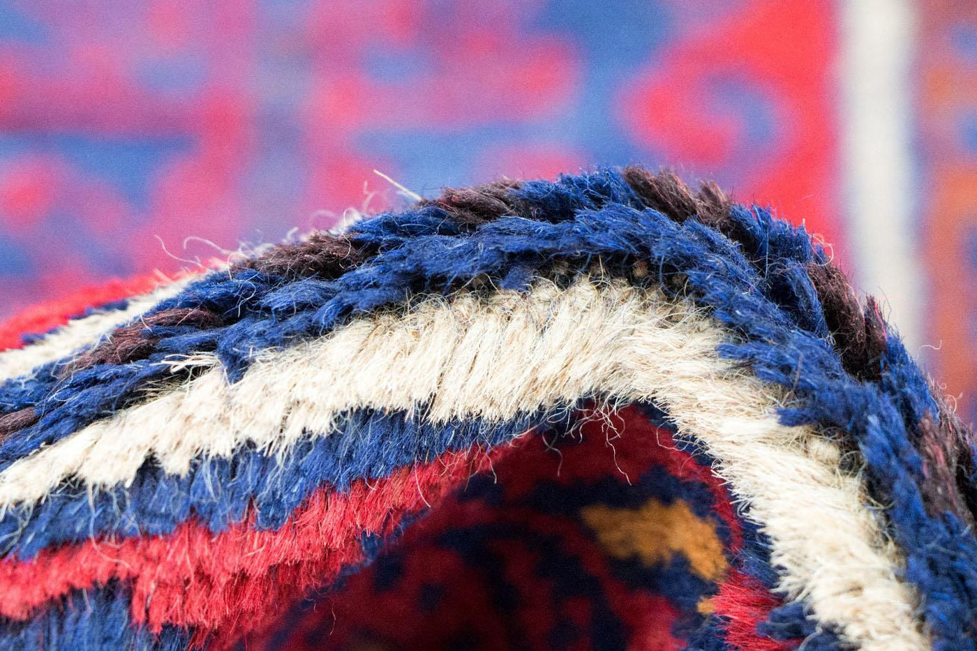 Belutsch Teppich 125 x 79 cm - rot