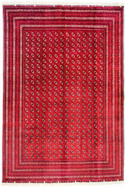 Buchara Teppich 195x300cm - Orientteppich - rot
