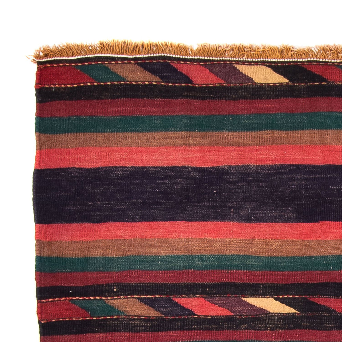 Kelim Teppich - Old 195 x 160 cm - mehrfarbig