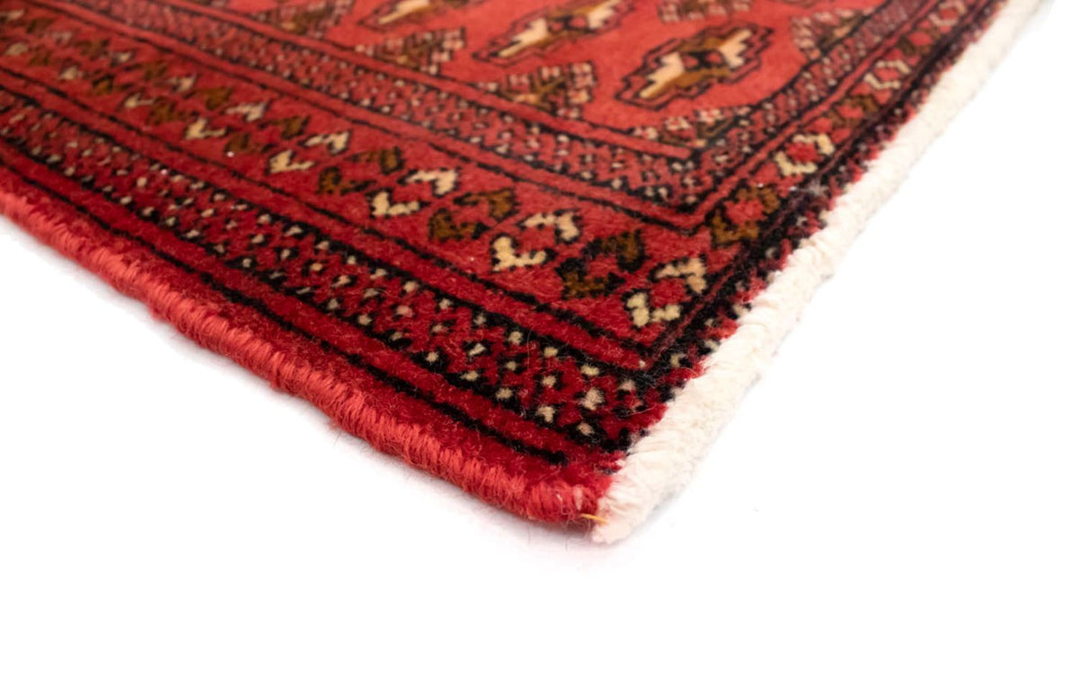 Turkaman Teppich 100 x 50 cm - rot