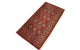 Turkaman Teppich 100 x 50 cm - rot