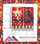 Turkaman Teppich 100 x 50 cm - rot