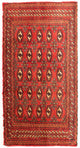 Turkaman Teppich 100x50cm - Orientteppich