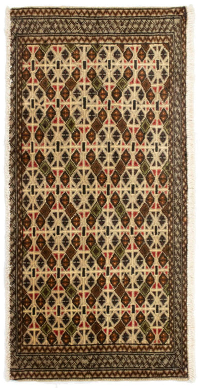 Turkaman Teppich 50x100cm - Orientteppich