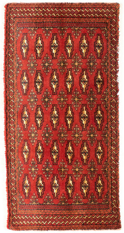 Turkaman Teppich 50x100cm - Orientteppich