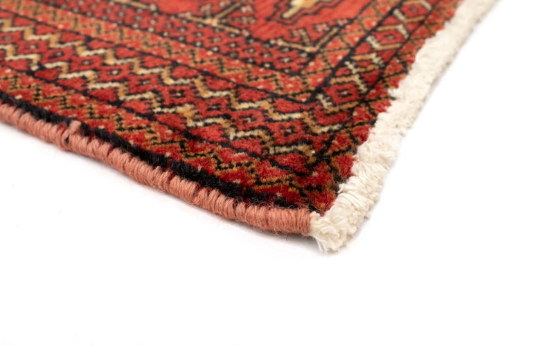 Turkaman Teppich 100 x 50 cm - rot