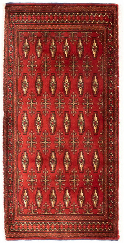 Turkaman Teppich 50x100cm - Orientteppich