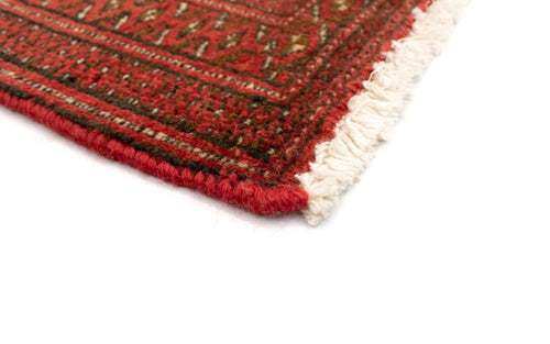 Turkaman Teppich 100 x 50 cm - rot