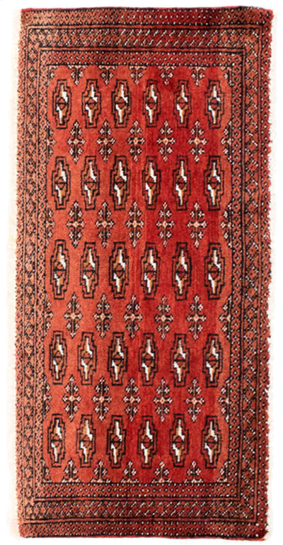 Turkaman Teppich 50x100cm - Orientteppich
