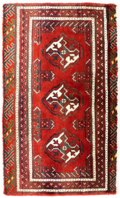 Turkaman Teppich 50x100cm - Orientteppich