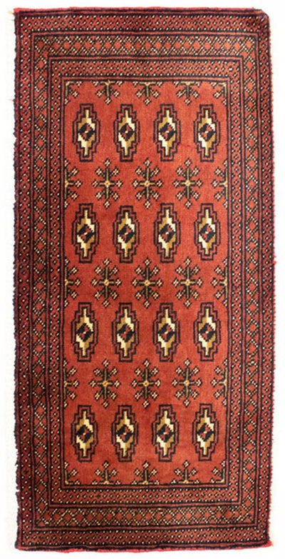 Turkaman Teppich 50x100cm - Orientteppich