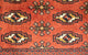 Turkaman Teppich 100 x 50 cm - rost