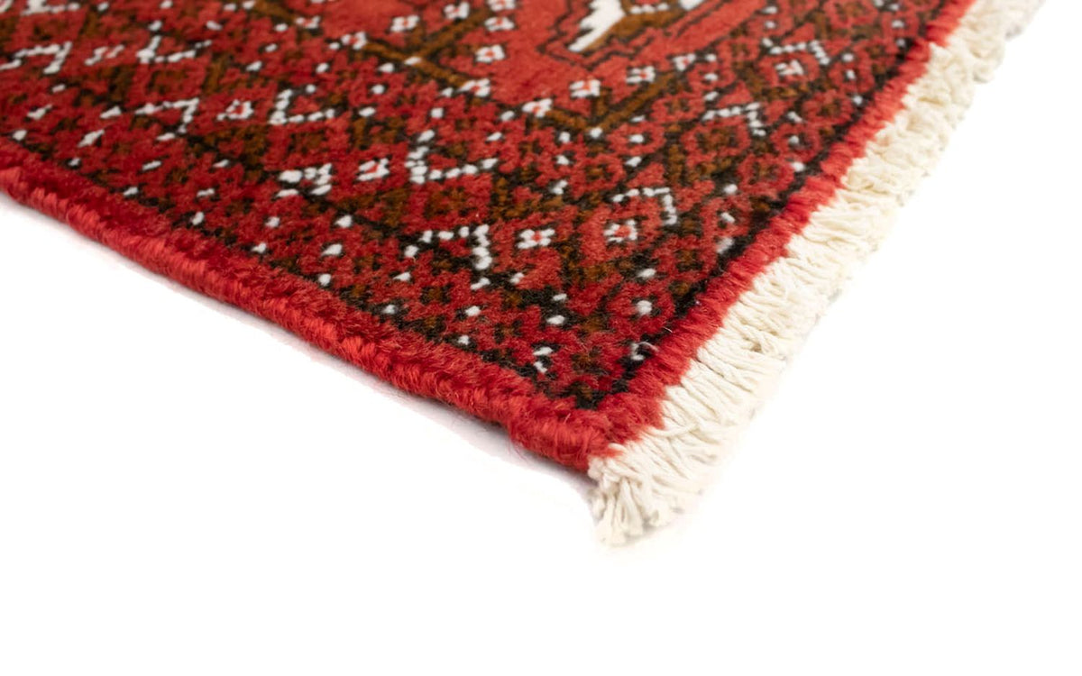 Turkaman Teppich 100 x 50 cm - rot
