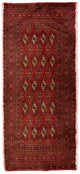 Turkaman Teppich 130x60cm - Orientteppich