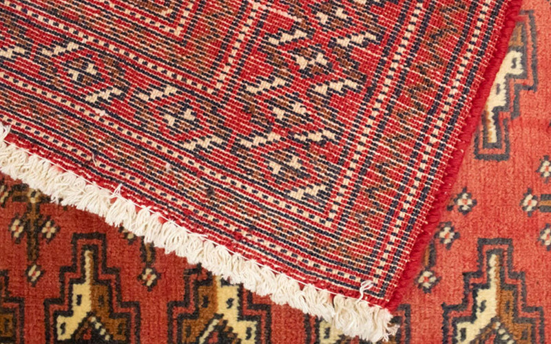 Turkaman Teppich 130 x 60 cm - rost