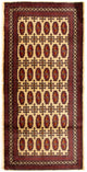 Turkaman Teppich 130 x 60 cm - beige