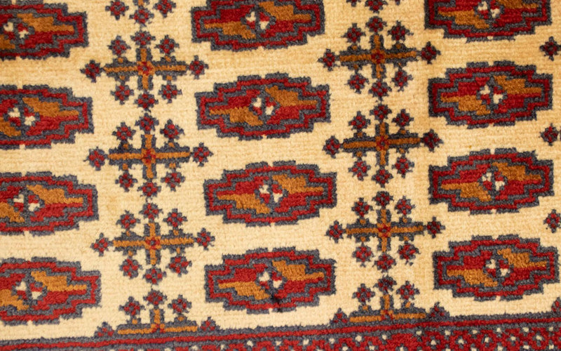 Turkaman Teppich 130 x 60 cm - beige