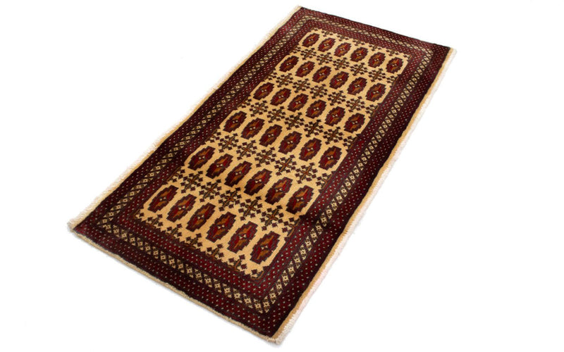 Turkaman Teppich 130 x 60 cm - beige