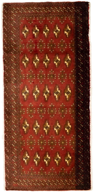 Turkaman Teppich 60x130cm - Orientteppich