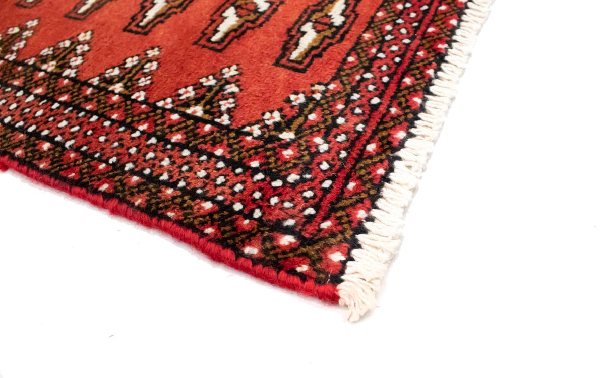 Turkaman Teppich 130 x 60 cm - rot