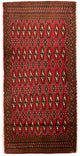 Turkaman Teppich 130x60cm - Orientteppich