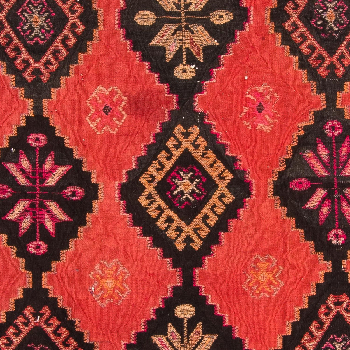 Kelim Teppich - Old 400 x 140 cm - mehrfarbig