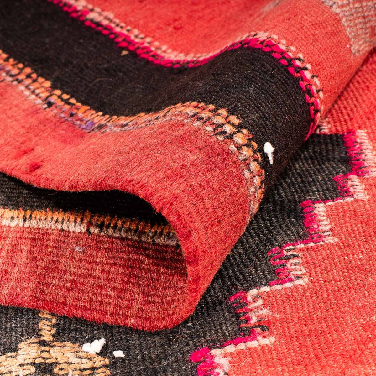 Kelim Teppich - Old 400 x 140 cm - mehrfarbig