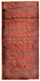 Turkaman Teppich 130x60cm - Orientteppich
