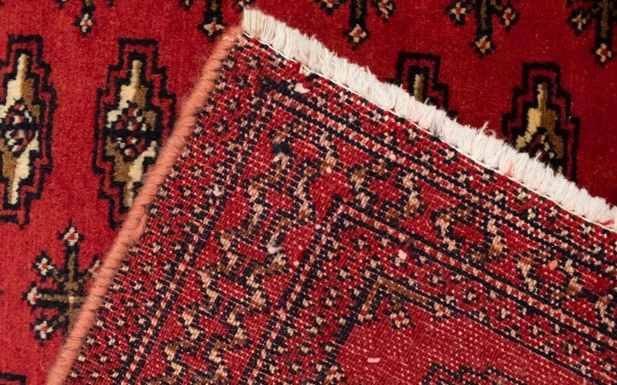 Turkaman Teppich 130 x 60 cm - rot