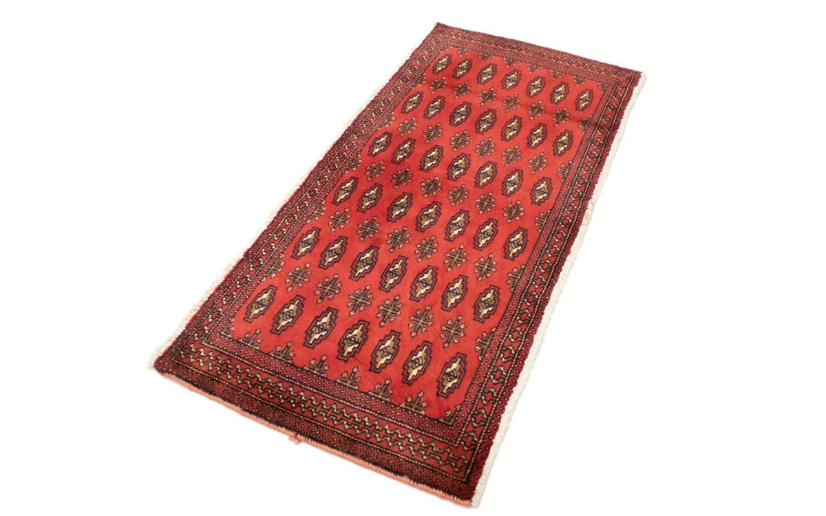 Turkaman Teppich 130 x 60 cm - rot