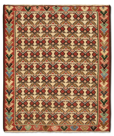 Kelim Teppich Old 119x143cm