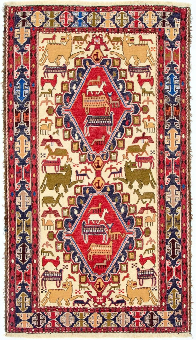 Kelim Teppich - Oriental 192 x 110 cm Teppichbrücke