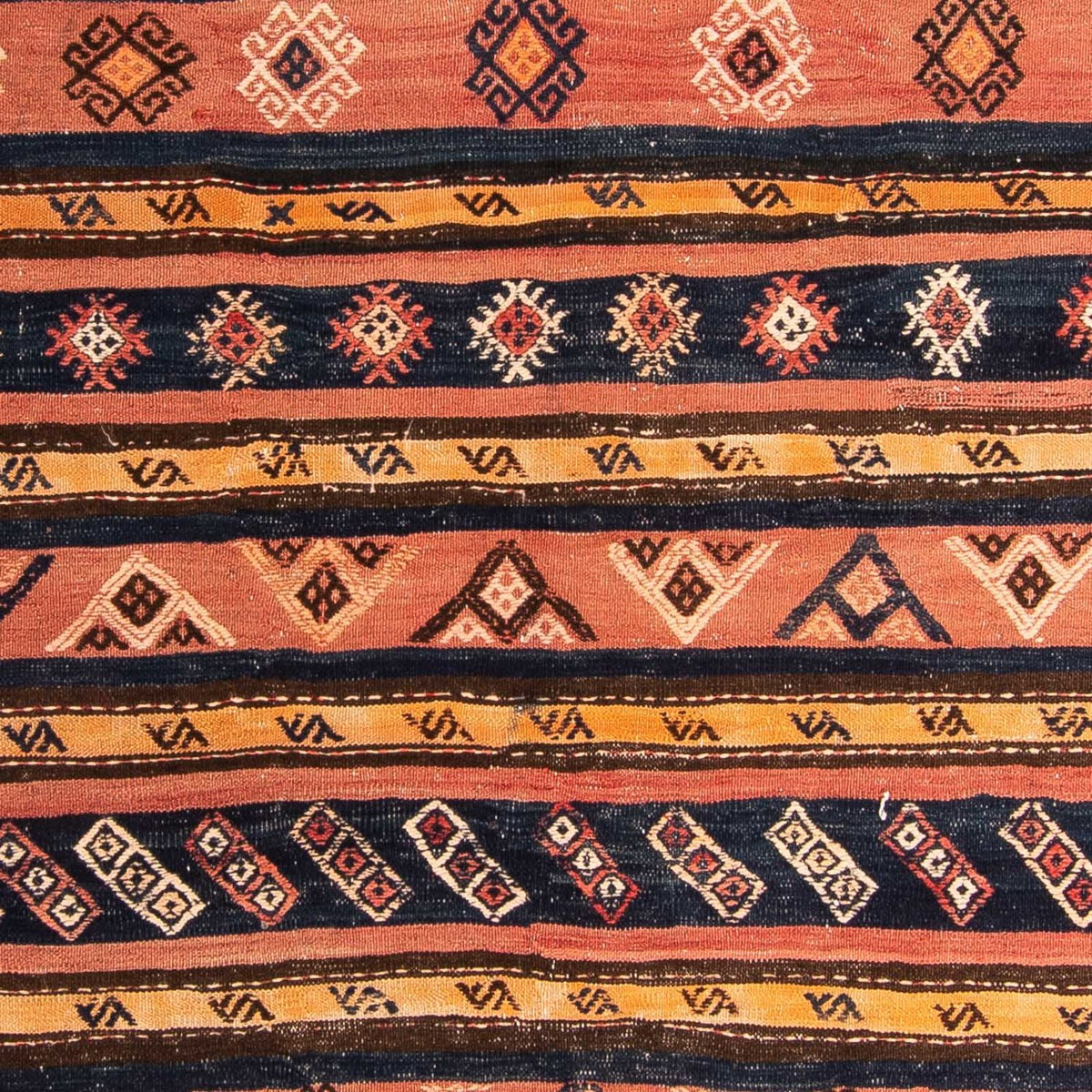 Kelim Teppich - Old 270 x 160 cm - mehrfarbig