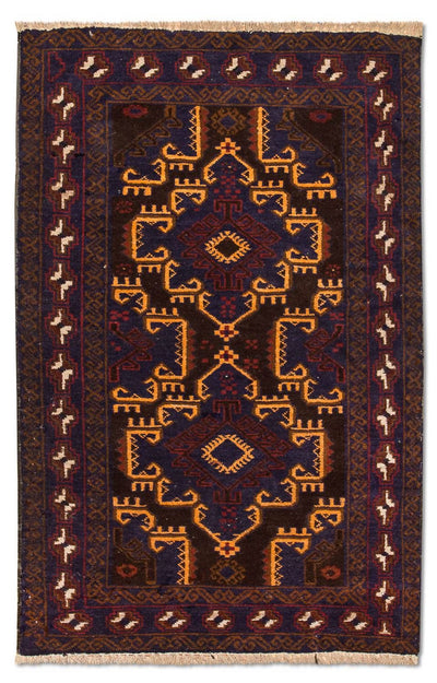 Belutsch Teppich 81x133cm - Orientteppich
