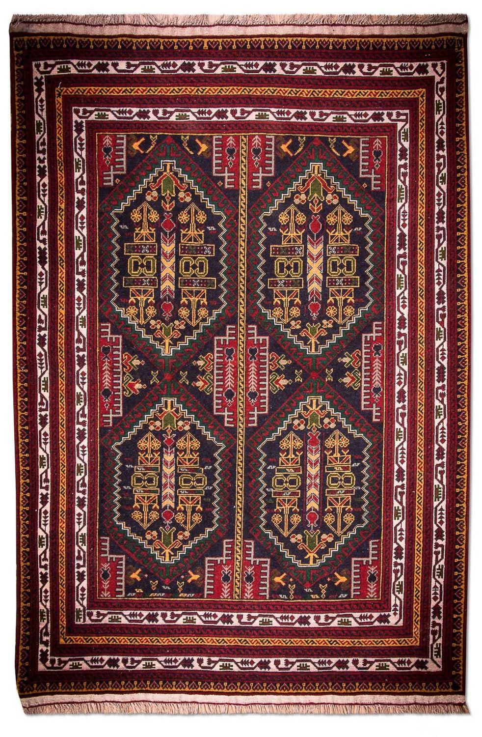 Afghan Teppich 145 x 92 cm