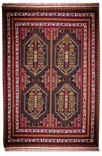 Afghan Teppich 145 x 92 cm