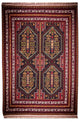 Afghan Teppich 145x92cm - Orientteppich