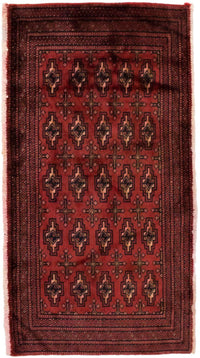 Turkaman Teppich 130 x 60 cm - rot