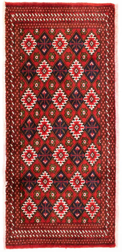 Turkaman Teppich 60x130cm - Orientteppich