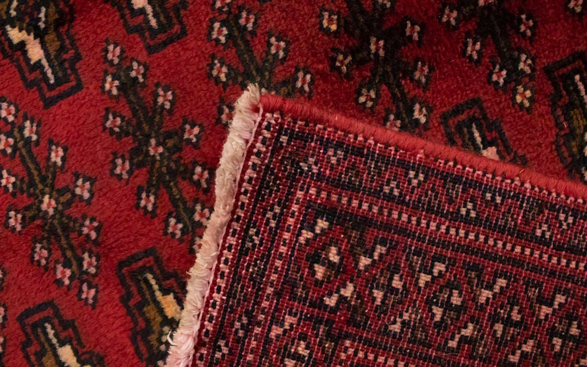 Turkaman Teppich 130 x 60 cm - rot
