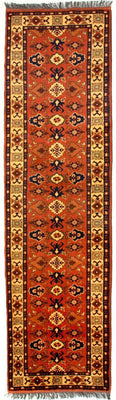 Afghan Teppich - Hatschlu 305 x 84 cm