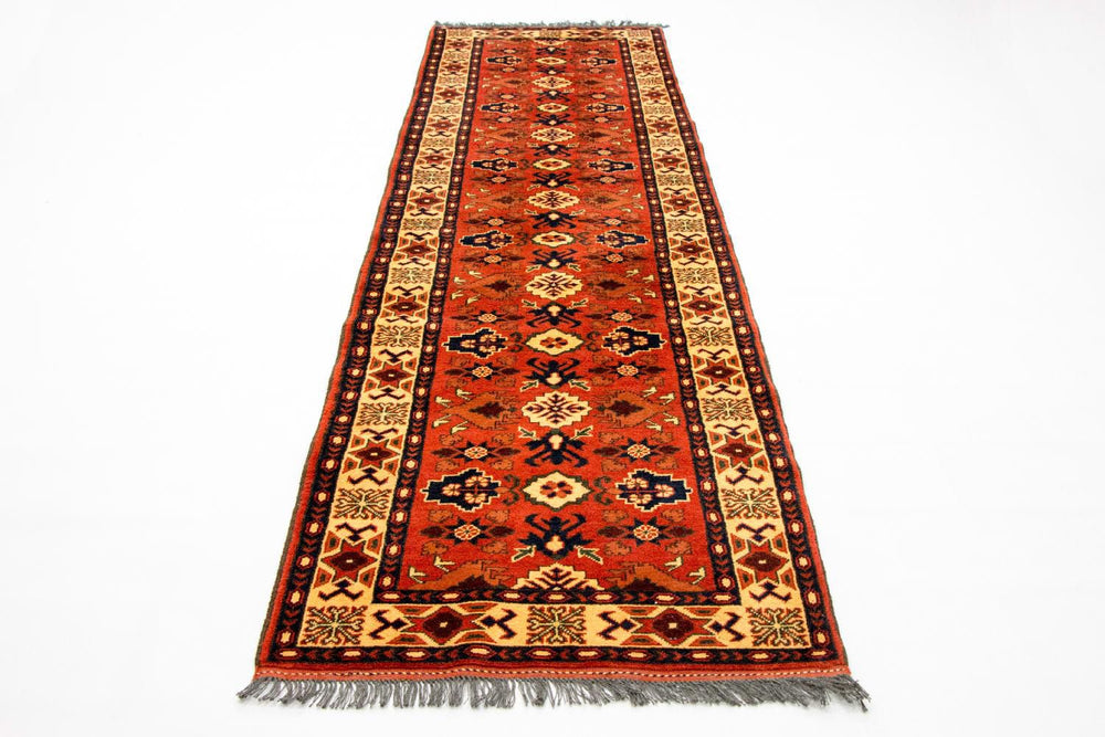 Afghan Teppich - Hatschlu 305 x 84 cm