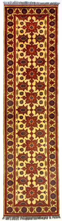 Afghan Teppich - Hatschlu 304 x 80 cm