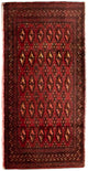 Turkaman Teppich 130x60cm - Orientteppich