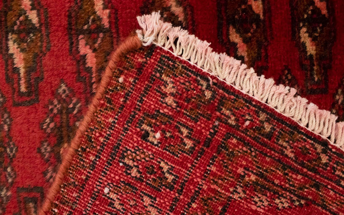 Turkaman Teppich 130 x 60 cm - rot